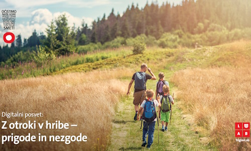 Z otroki v hribe — prigode in nezgode