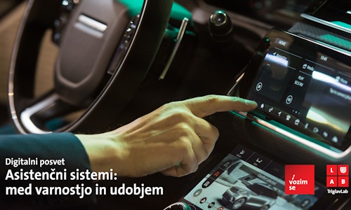 Asistenčni sistemi: med varnostjo in udobjem